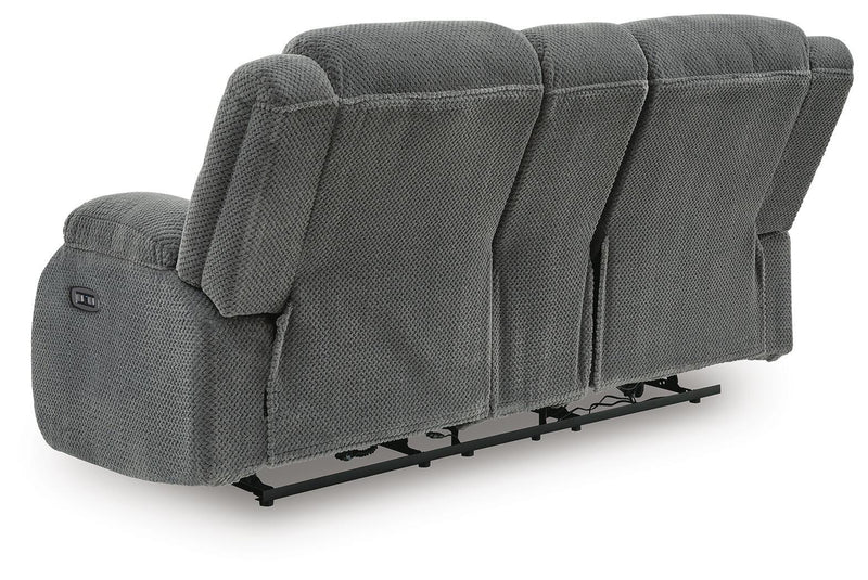 Greely Bend Power Reclining Loveseat with Console