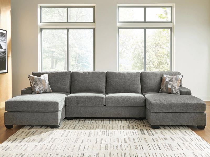 Newellen Sleeper Sectional with Double Chaise