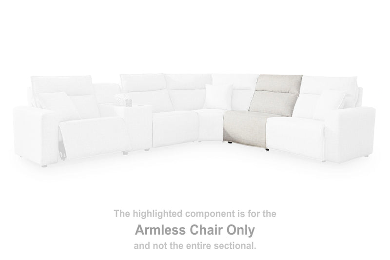 Modmax II Power Reclining Sectional with Chaise and Audio Consoles