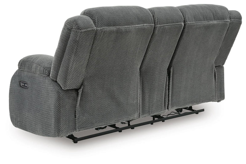 Greely Bend Power Reclining Loveseat with Console