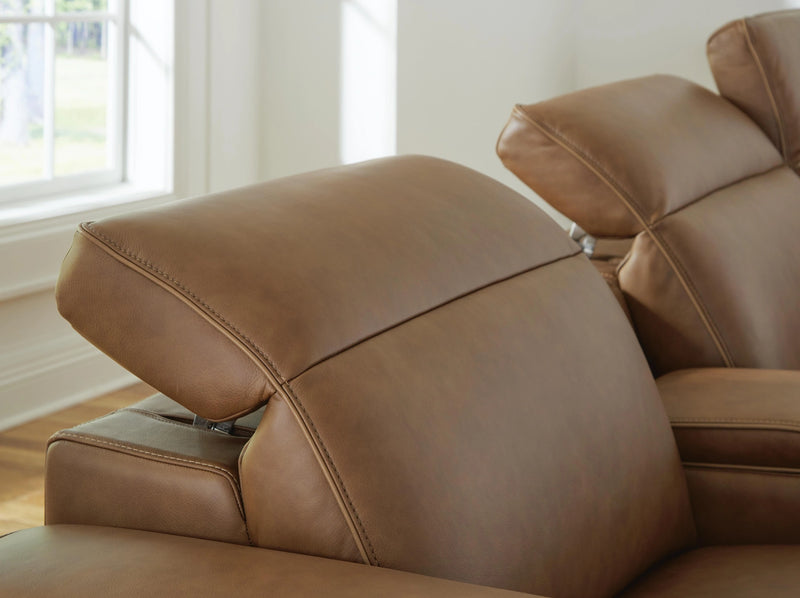 Rally-Up Power Reclining Sectional with Console