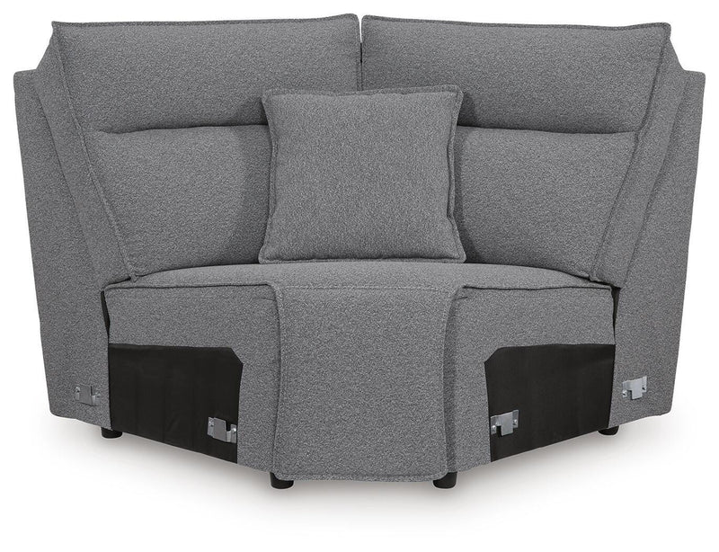 Modmax II Power Reclining Sectional with Chaise and Audio Consoles