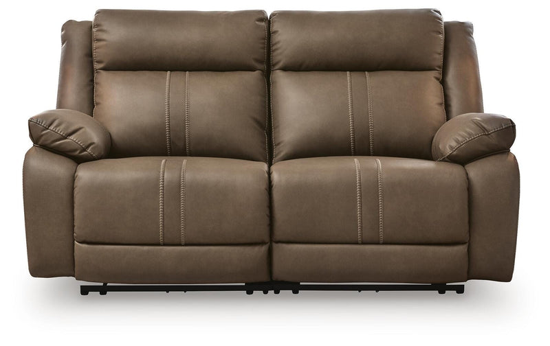 Max-Media Power Reclining Sectional Loveseat