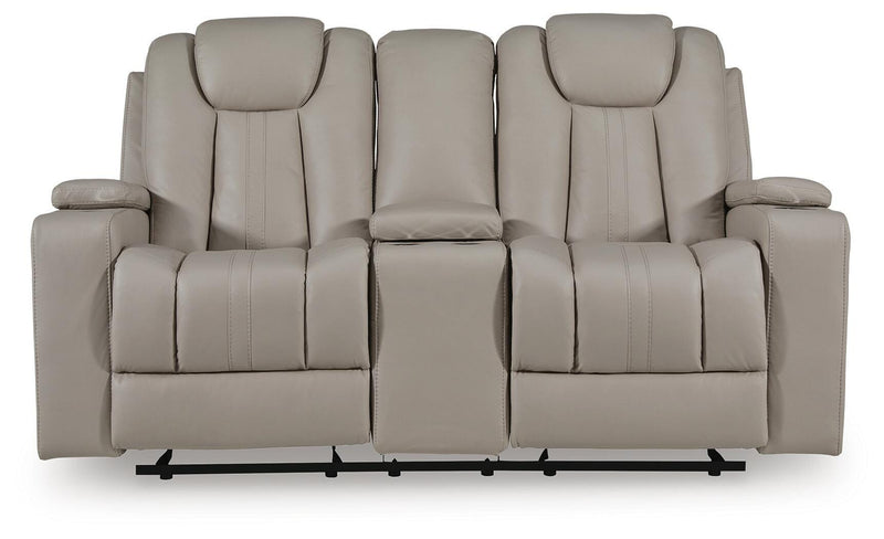 Next Move Glider Reclining Loveseat with Console