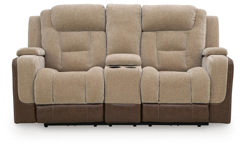 Ultimax Power Reclining Loveseat with Console