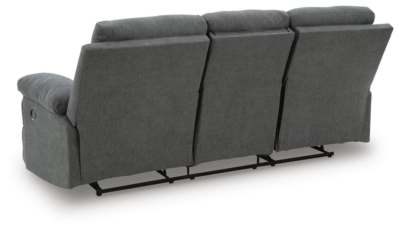Tarrant Reclining Sofa with Drop Down Table