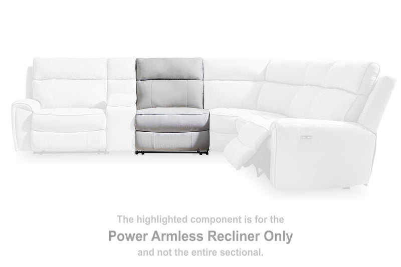 Grafton Pike Reclining Sectional with Storage Console
