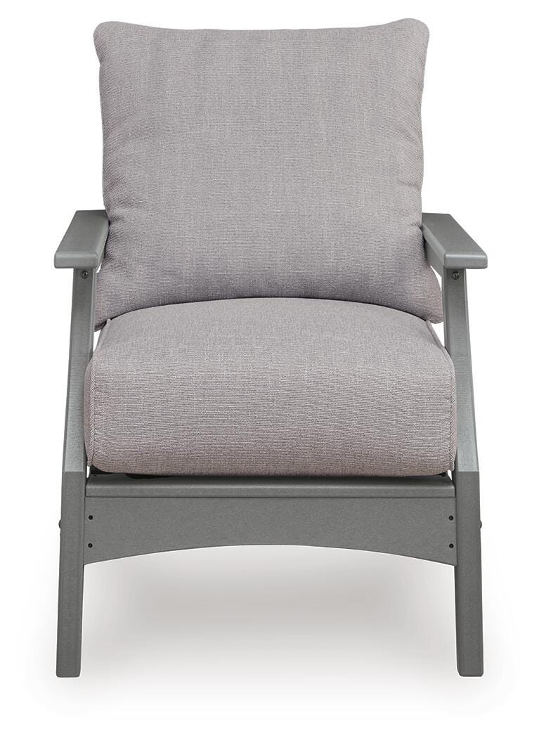 Lone View Bay Outdoor Lounge Chair with Cushion