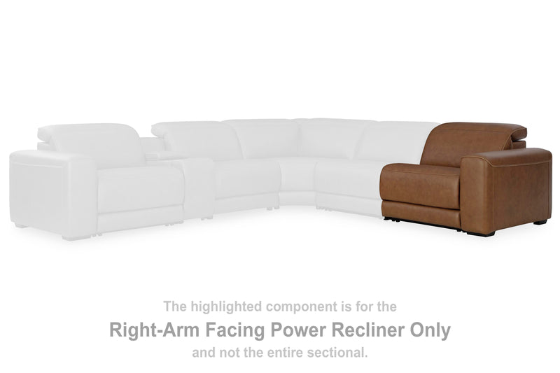 Rally-Up Power Reclining Sectional
