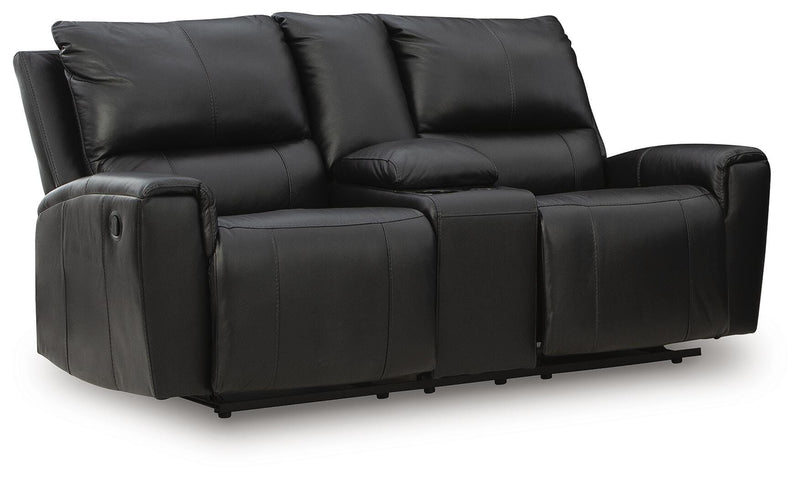 Danemere Reclining Loveseat with Console
