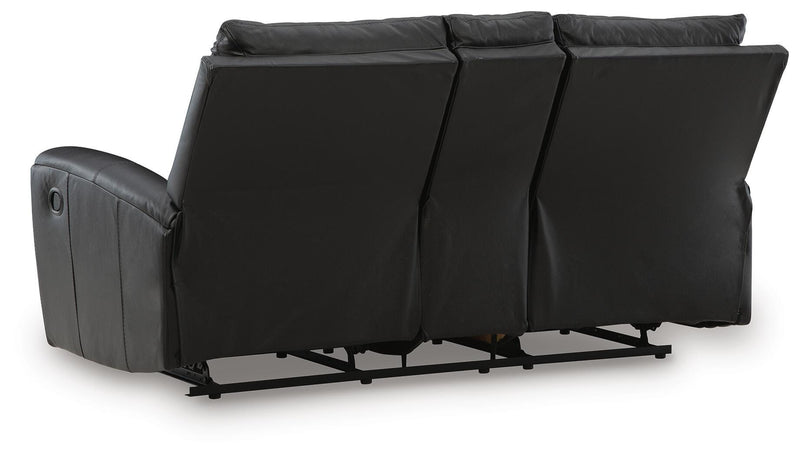 Danemere Reclining Loveseat with Console
