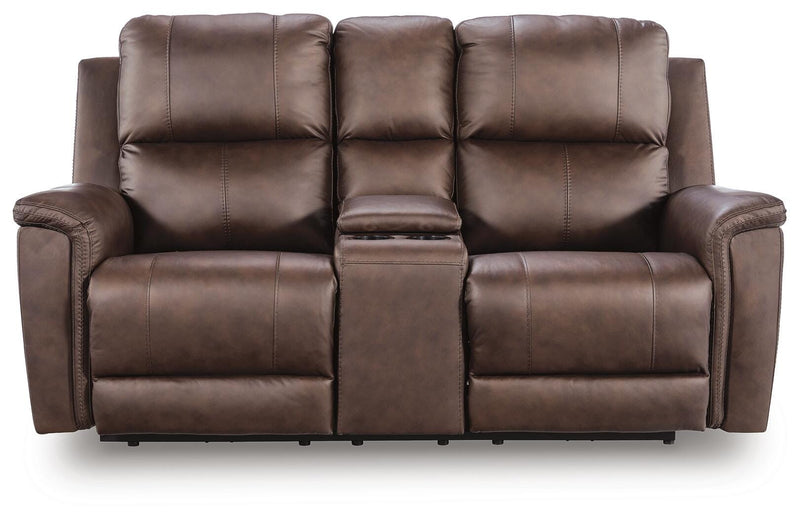 Beryton Power Reclining Loveseat with Console