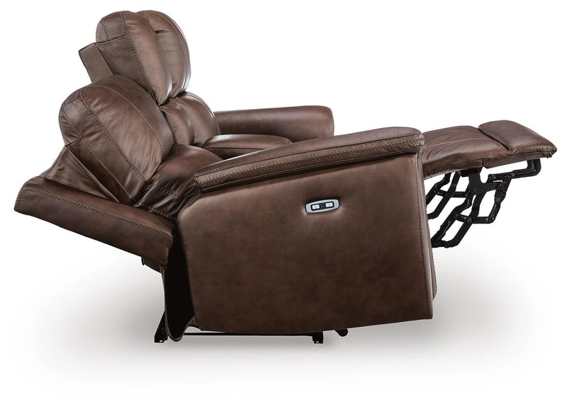 Beryton Power Reclining Loveseat with Console