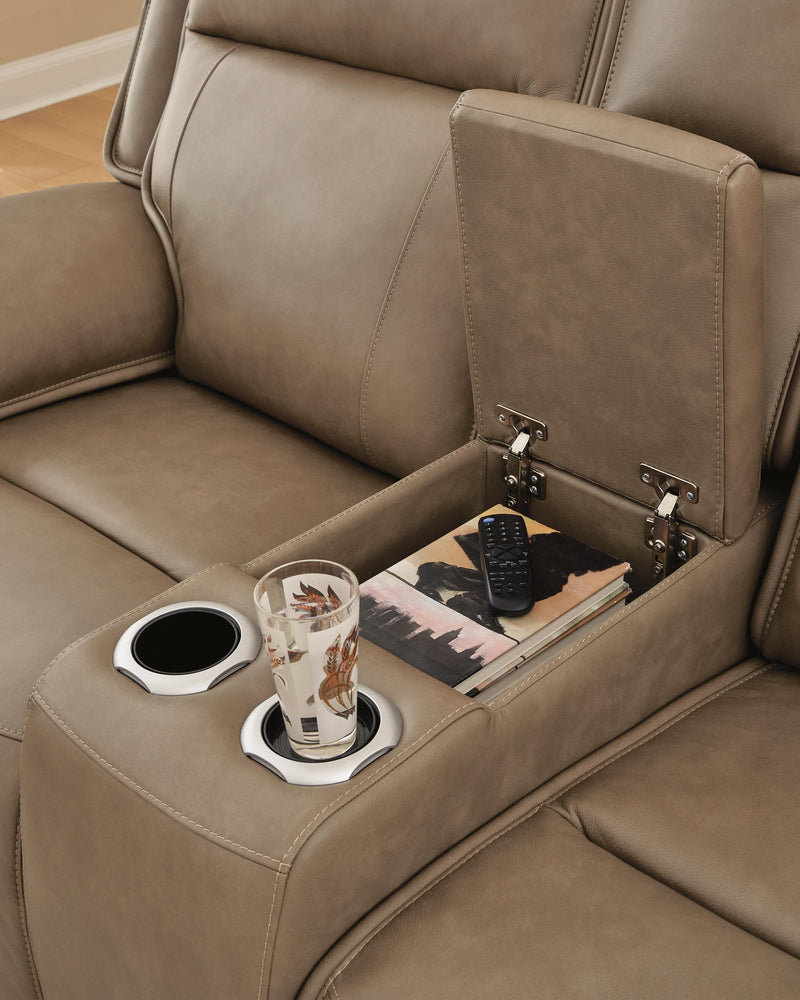 Malcesine Power Reclining Loveseat with Console