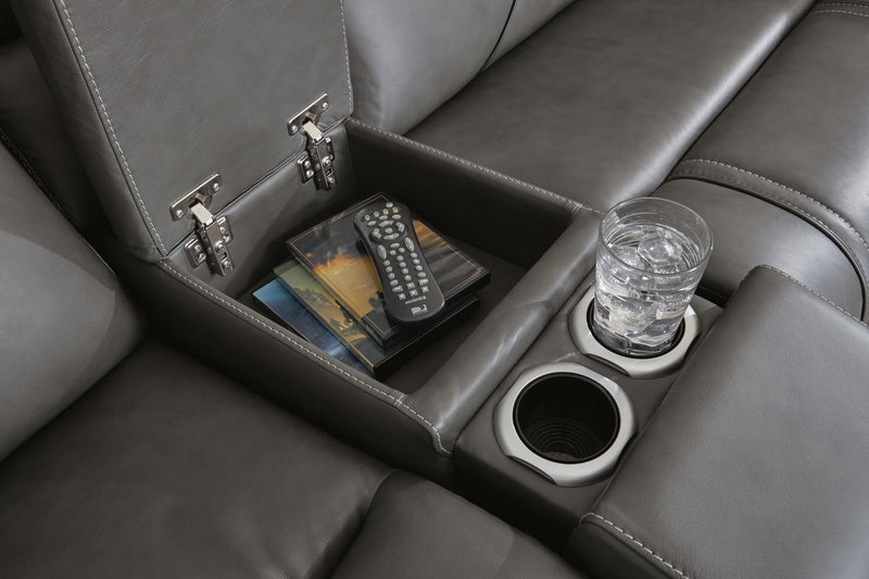 5Z-Harrenhurst Power Reclining Sectional