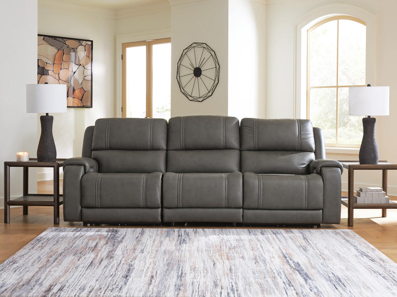 5Z-Harrenhurst Power Sectional Reclining Sofa