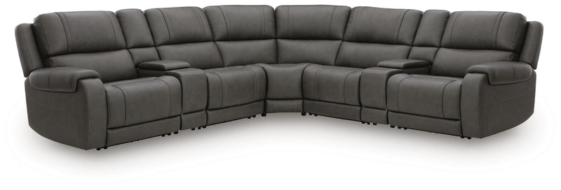 5Z-Harrenhurst Power Reclining Sectional
