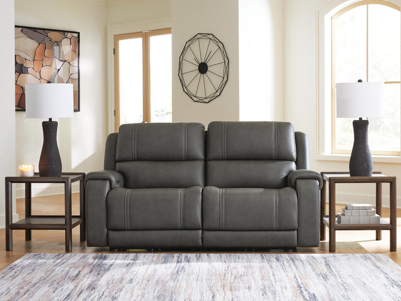 5Z-Harrenhurst Power Reclining Sectional Loveseat