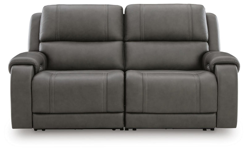 5Z-Harrenhurst Power Reclining Sectional Loveseat