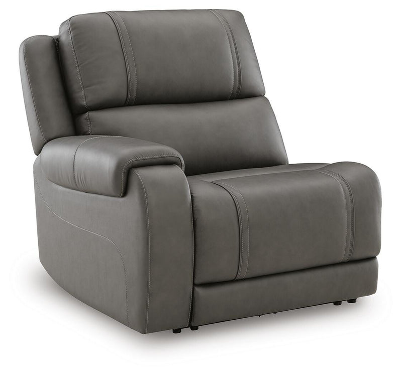 5Z-Harrenhurst Power Sectional Reclining Sofa
