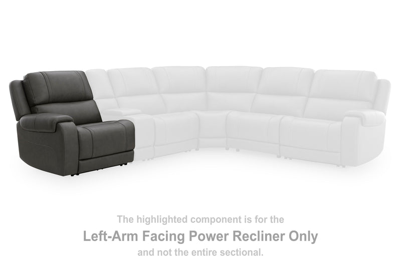 5Z-Harrenhurst Power Reclining Sectional