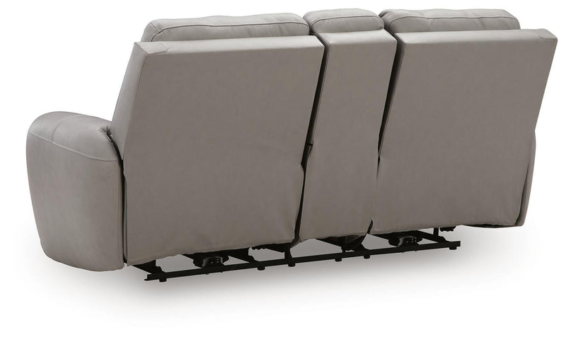 Trendsetter Power Reclining Loveseat with Audio Seating
