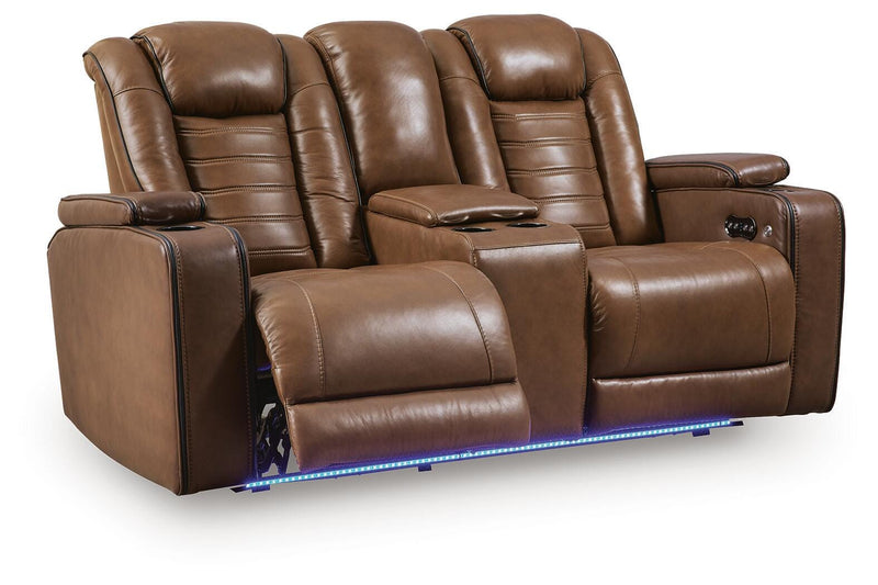 Metro Oasis Power Reclining Loveseat with Console