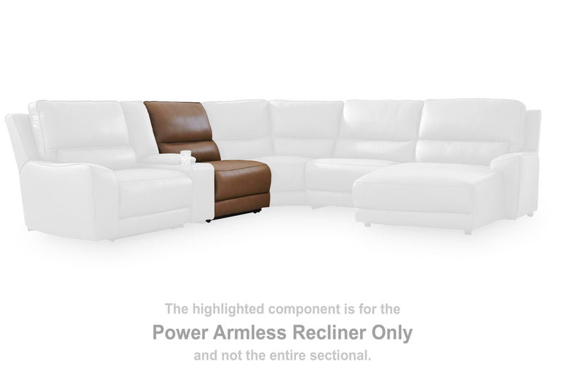 Silverbrooke Reclining Sectional with Chaise and Storage Consoles