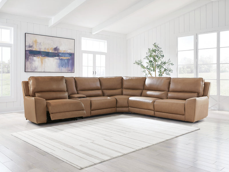 Silverbrooke Reclining Sectional with Storage Console