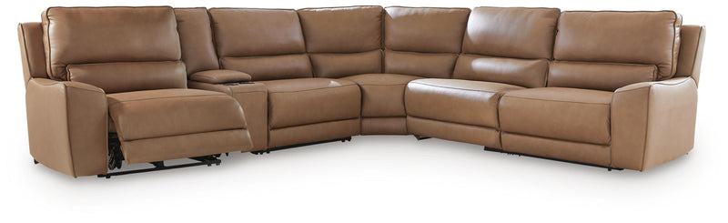 Silverbrooke Reclining Sectional with Storage Console