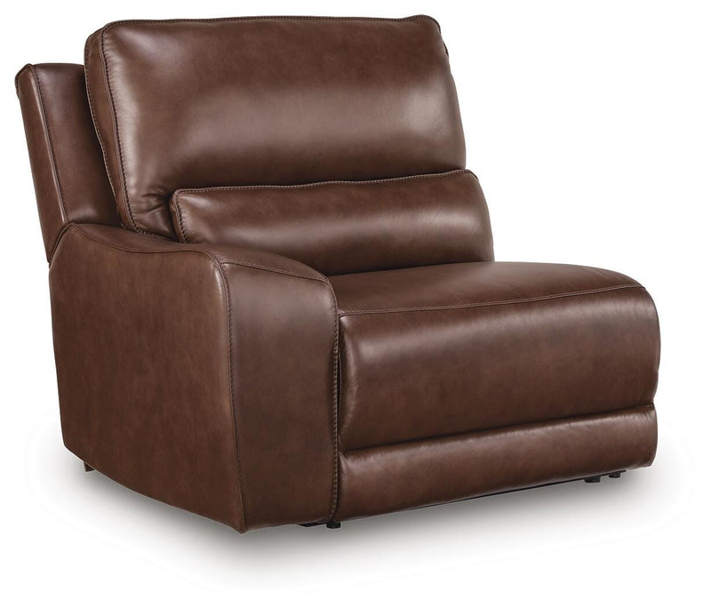 Silverbrooke Reclining Sectional with Chaise and Storage Console