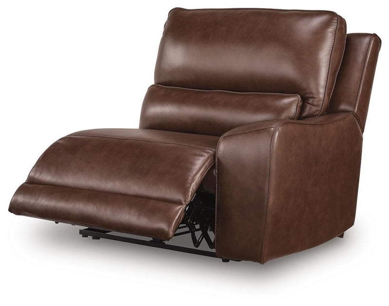 Silverbrooke Reclining Sectional with Chaise and Storage Console