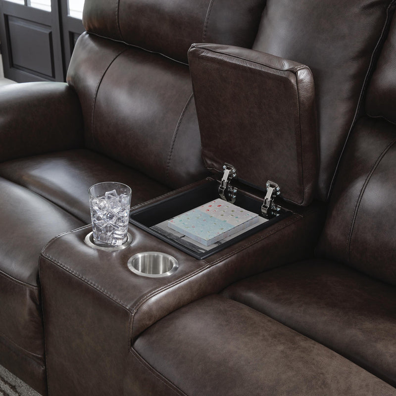 Beadel Power Reclining Loveseat with Console