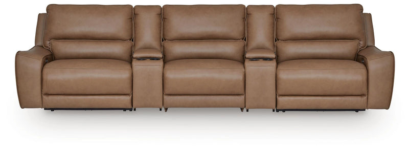 Silverbrooke Reclining Sectional with Storage Consoles