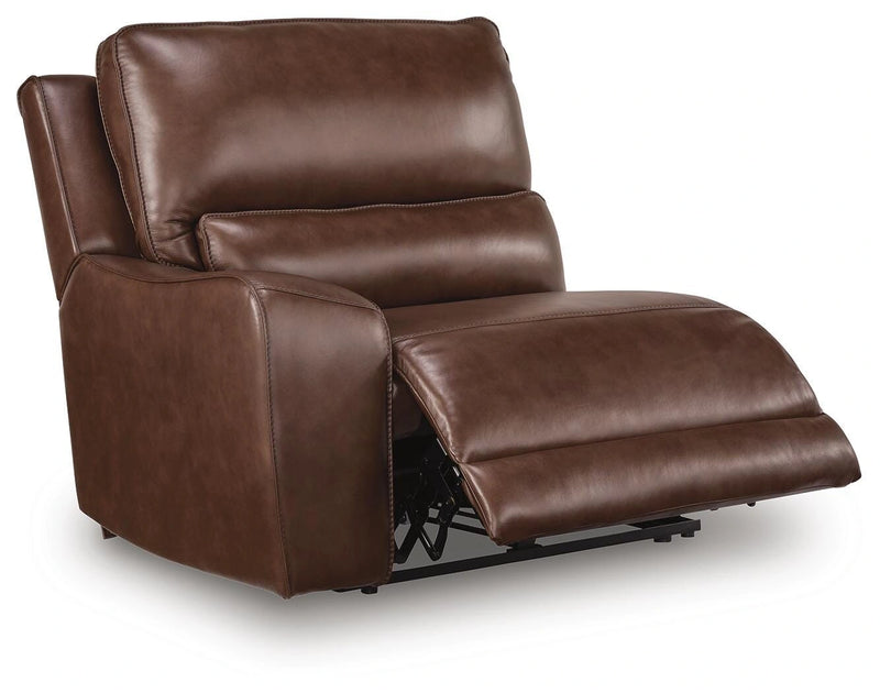 Silverbrooke Reclining Sectional with Chaise and Storage Console